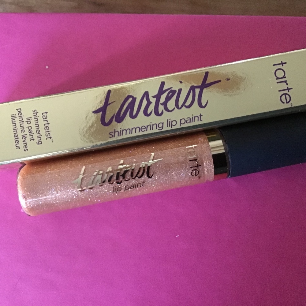Tarte-Tartiest Shimmering Lip Paint- Strike Gold-